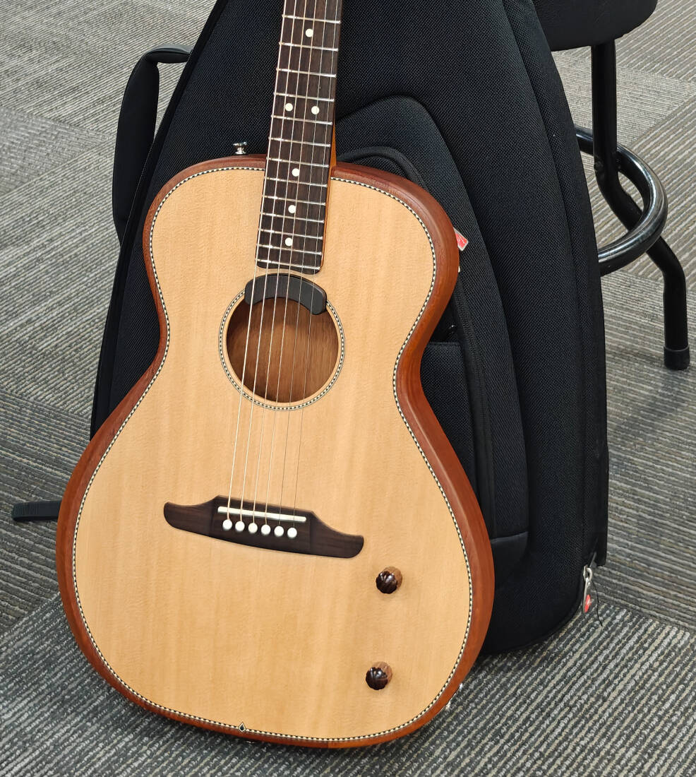 Fender - Highway Series Parlor Acoustic/Electric Guitar, Rosewood